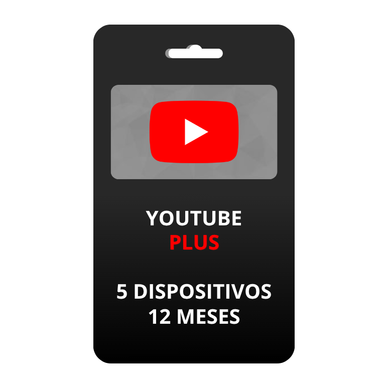 Youtube plus 12 meses